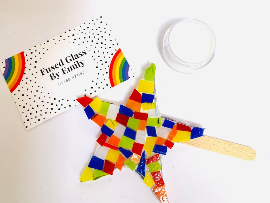 Make at Home Fused Glass Star Kit