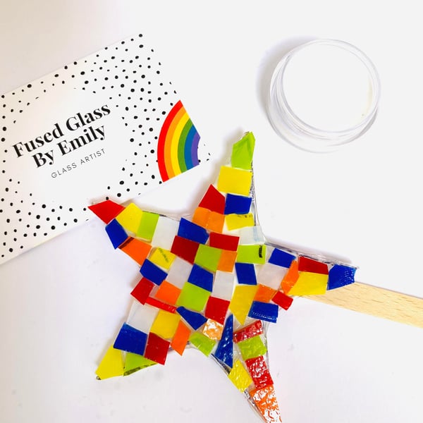 Make at Home Fused Glass Star Kit