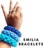 Woven cotton hand knotted bracelet, great for Christmas gifts or stocking filler - Image 1