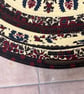 Handmade Jelly Roll Rug - African Print - Image 4