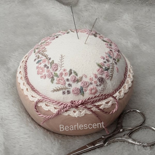 Pin cushion, luxury unique design handmade pincushion, sewing gift