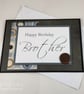 Handmade birthday card - Brother - Image 2