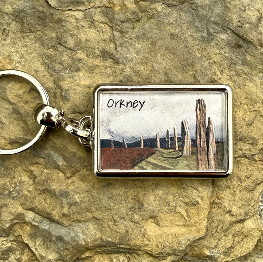 Ring of Brodgar Keyring