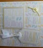 Neutral New Baby Card - Cute as a Button - Image 6