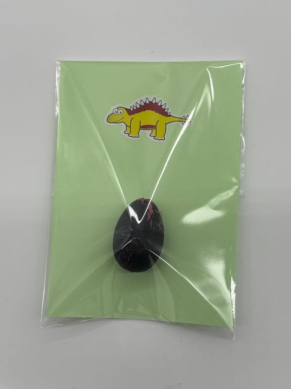 10 hatch a dinosaur eggs with a instruction card Perfect for party favours