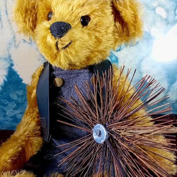 Chimney Sweep Charlie Mohair Teddy Bear
