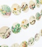 Spring bunting, Flower Bunting, Floral Bunting - Image 1