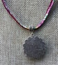 Liberty fabric cabochon pendant necklace - Image 4