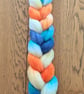Hand Dyed Falkland Merino Top 103g Spinning Fibre - Kingfisher No. 3 - Image 4