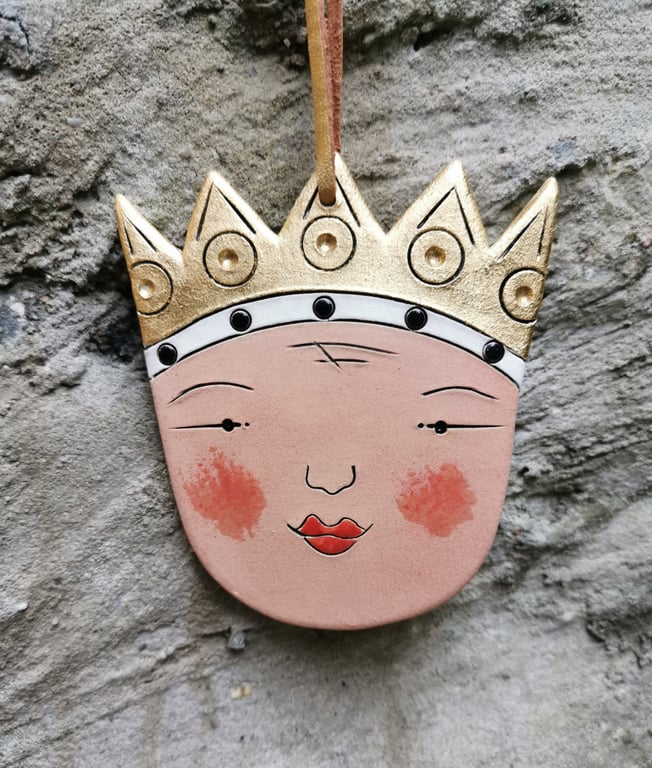 Happy Prince Ceramic Christmas decoration