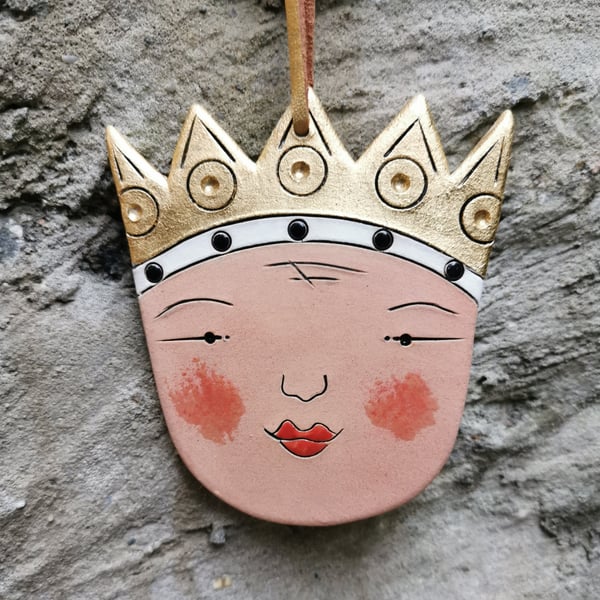 Happy Prince Ceramic Christmas decoration