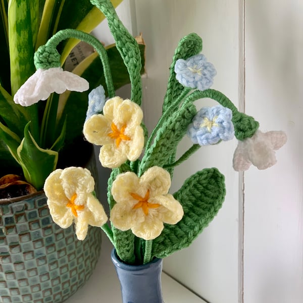 Wildflower bouquet, handmade flowers, Mother’s Day bouquet 