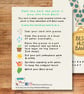 Best Husband Award Plantable Card, Basil Seed Paper for Fathers Day - Image 3