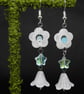 Celestial Cotton Bead Earrings
