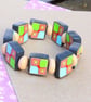 Modern Style - Handmade Bracelet - Designer Tile Bracelet - Image 2