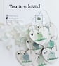 Sea Glass Bird Ornament, Handmade Coastal Keepsake, Gift Tag or Hanging Decor - Image 2