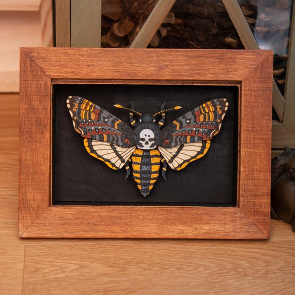 Death's Head Moth - 3D Artwork 