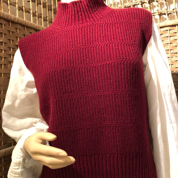 Cashmere blend Funnel neck sweater