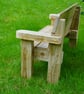 Childrens Wooden Outdoor DanDan Bench - Image 3