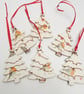 Handmade Decoupaged Robin Tree Decoration - Image 4