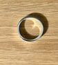 "Nightfall" - Sterling Silver Ring Plain - 5g - Made To Any Size - 4mm x 2mm - Image 6