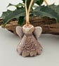 Small Ceramic Fairy Decoration - Purple - Image 1