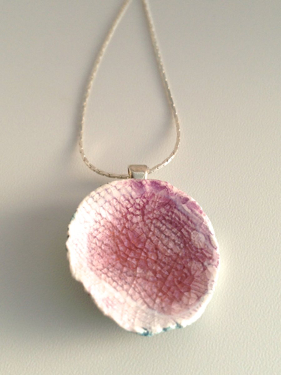 Rosey Porcelain Necklace