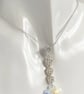 Crystal Pendant, Choker Style Necklace - Image 2