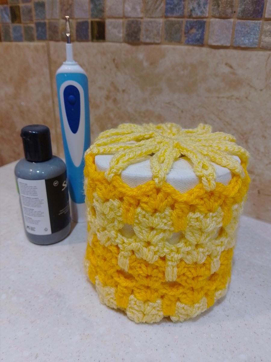 Crochet Toilet Roll Cover