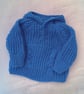 Knitted Hooded Jumper with Front Pocket, Baby's Jumper, Custom Make, Baby Gift - Image 5