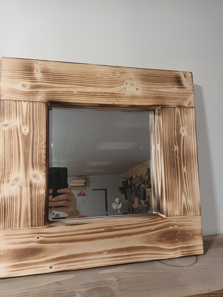 NEW Burntwood collection. Mirrors 430mmx430mm