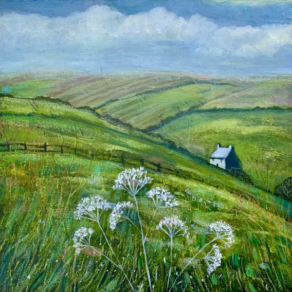 Moorland Views, original painting