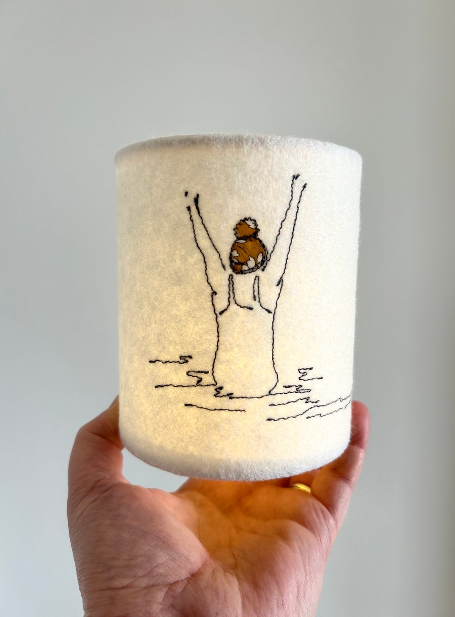 Sea Dipper Lantern with Liberty Print