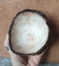 Hand Built Pair of Clay Bark Bowls, Hand Painted Rustic Pottery, Wabi Sabi - Image 9
