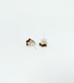 Christmas Tree Earrings, Xmas Ear Studs, Silver Plated or Sterling Silver Backs - Image 4