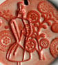 Ceramic Love Token: Keepsake: Red - Image 2