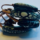 One-Of-A-Kind Handmade Polymer Clay Bracelet