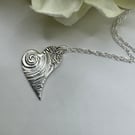 Silver Heart Necklace 