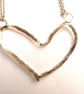 Handmade Silver Heart Necklace - Image 5