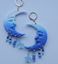 Celestial Moon Earrings  - Image 2