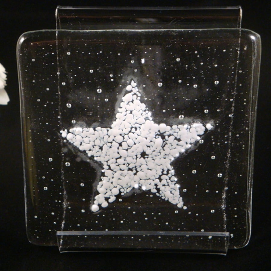 Glass Star Coaster