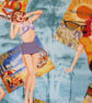 Bathing Belles Toiletries Wash Bag with Drawstrings. - Image 6
