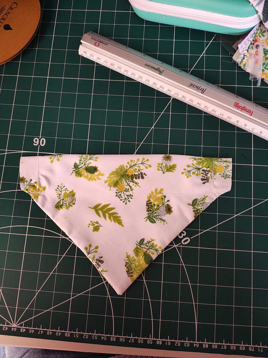Handmade dog bandana 