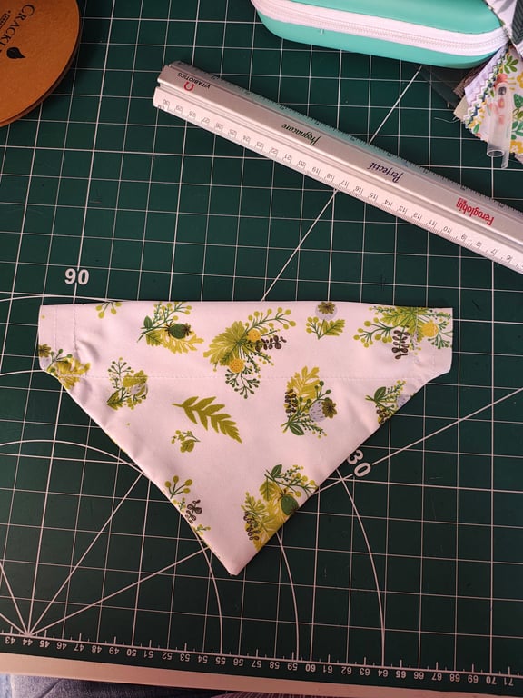 Handmade dog bandana 