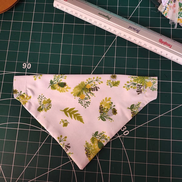 Handmade dog bandana 