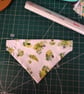 Handmade dog bandana 