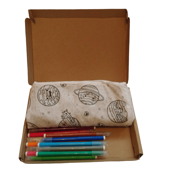 Solar System Bag to Colour, Activity Set,  Letterbox Gift