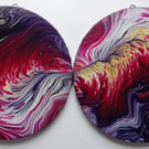 "Cosmic Wonders" Original Handmade Acrylic Painting Abstract Wall Art Gift Idea