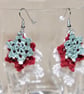 Microcrochet Christmas Earrings - Image 1