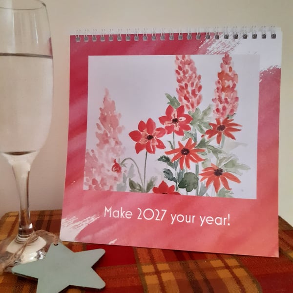 2027 Desk Calendar